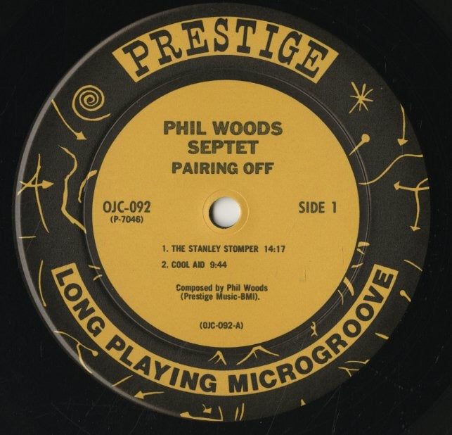 Phil Woods / フィル・ウッズ / Pairing Off (OJC-092)