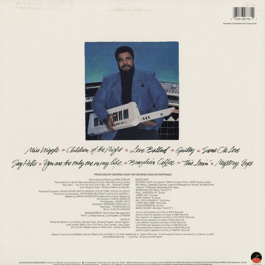 George Duke - Night After Night (60778-1) 1989 US Elektra|中古LP