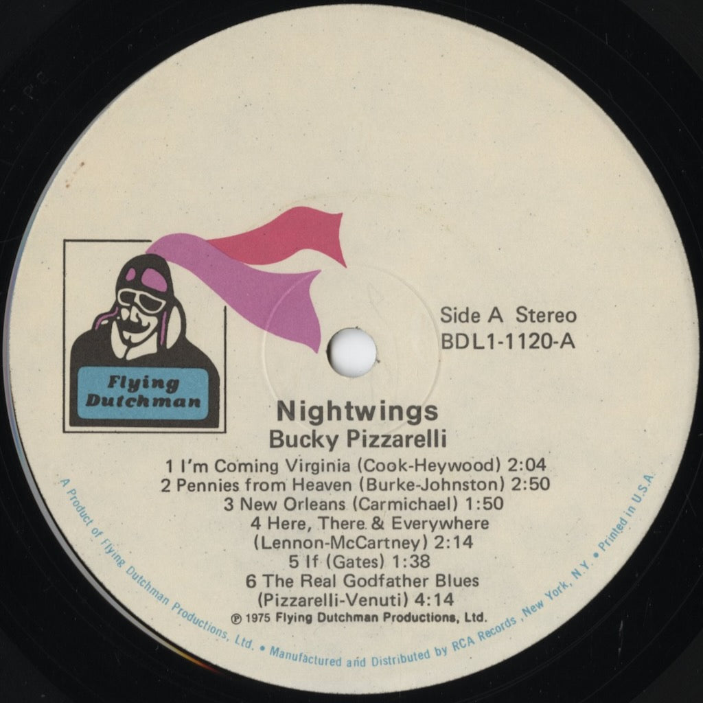 Bucky Pizzarelli – Nightwings (BDL1-1120) LP 1975 US Flying Dutchman | 中古LP