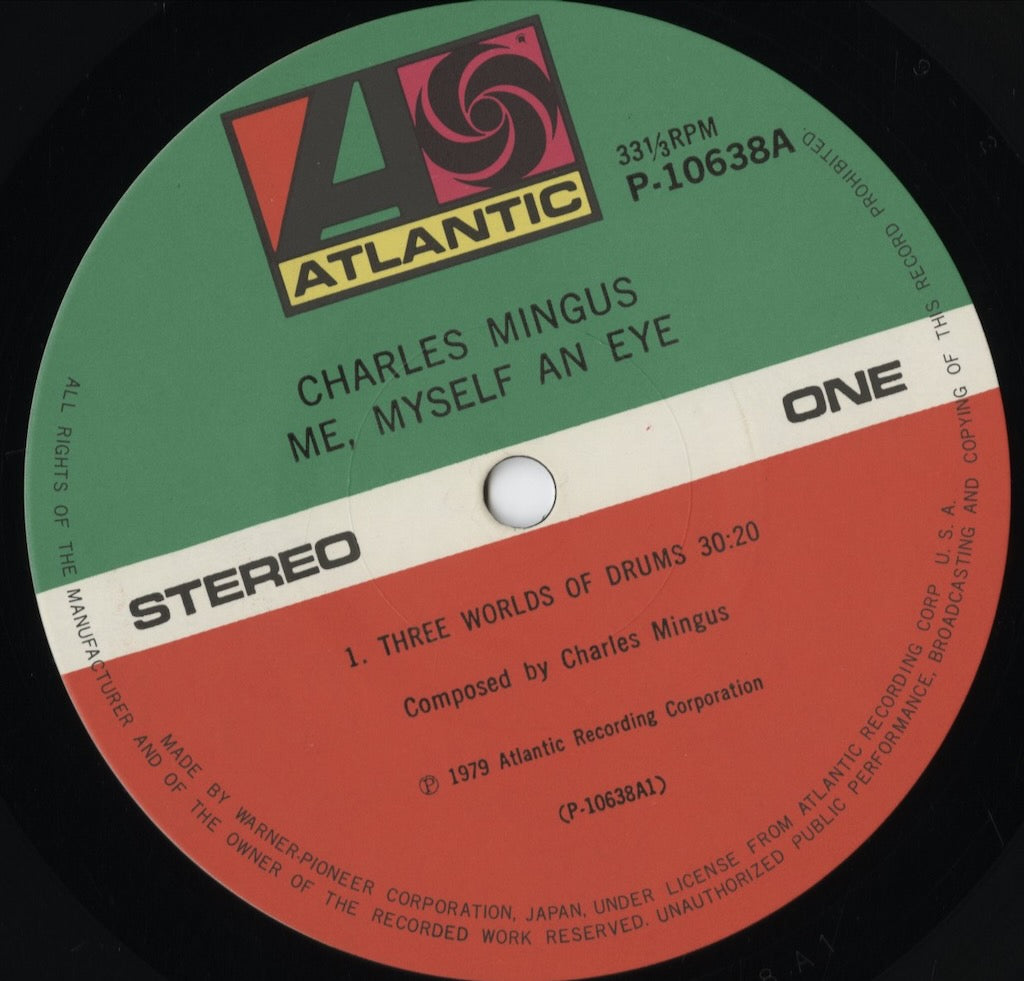 Charles Mingus / チャールズ・ミンガス / Me Myself An Eye (P-10638A)