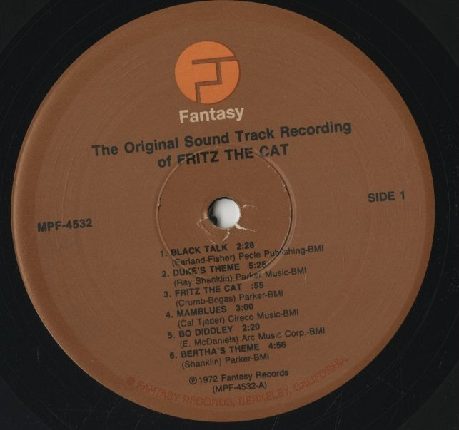 Fritz The Cat -OST / チャールズ・アーランド バーナード・パーディ / Charles Earland, Bernard Purdie etc (MPF-4532)