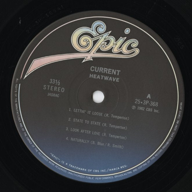 Heatwave / ヒートウェーヴ / Current (25·3P-368)