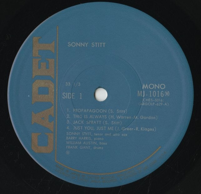 Sonny Stitt / ソニー・スティット / Sonny Stitt (1975) (MJ-1016M)