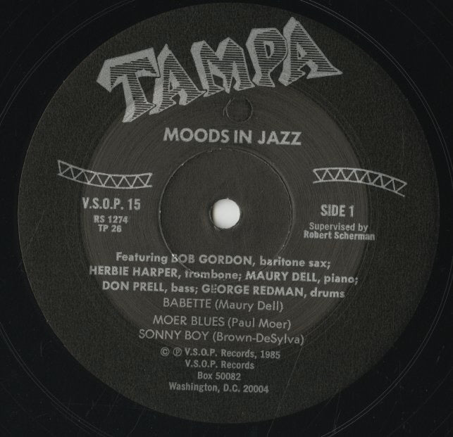Bob Gordon / ボブ・ゴードン / Moods In Jazz (TP26)