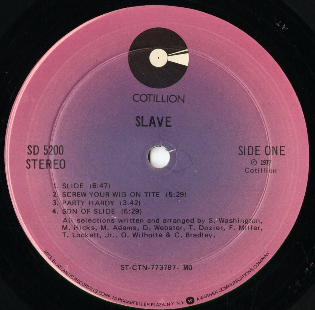 Slave - Slave (SD 9914) 1977 US Cotillion|中古LP