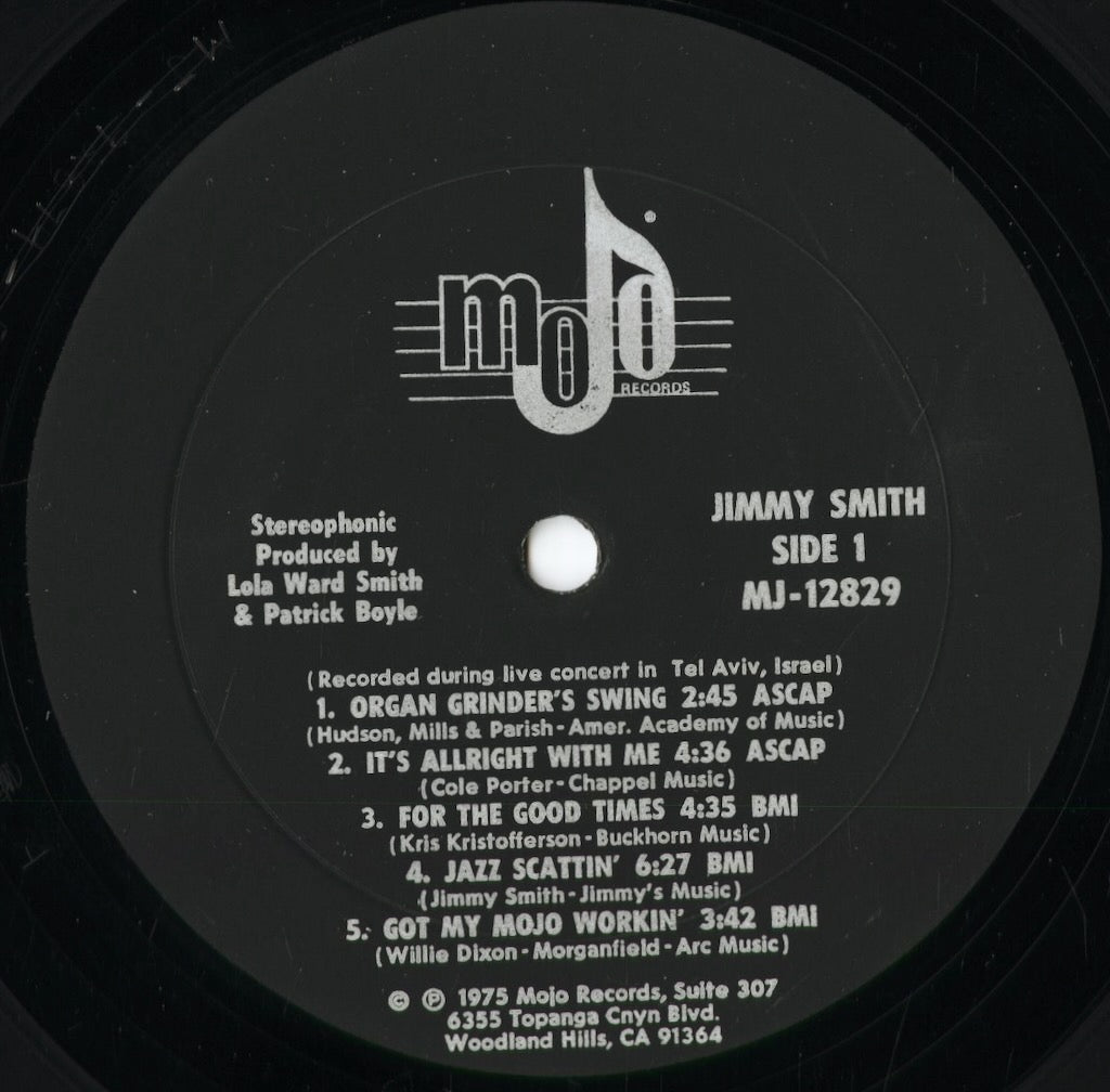 Jimmy Smith - '75 (MJ-12829) 1975 US Mojo Records|中古LP
