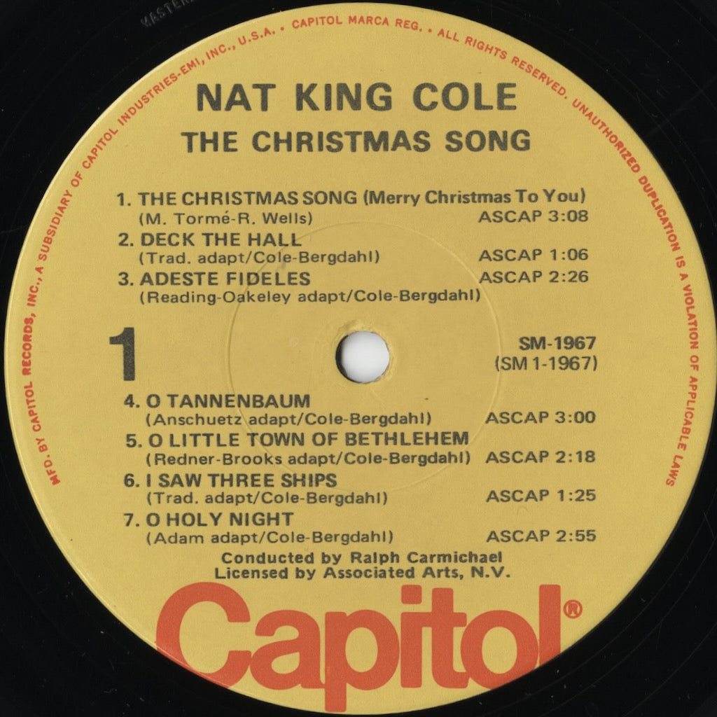 Nat King Cole / ナット・キング・コール / The Christmas Song (SM-1967)