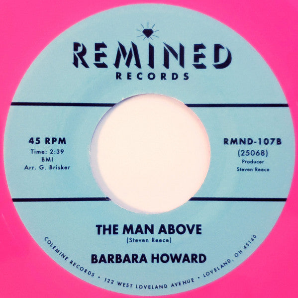 Barbara Howard – I Don't Want Your Love / The Man Above (RMND-107) 7inch US Remined|新品7インチ