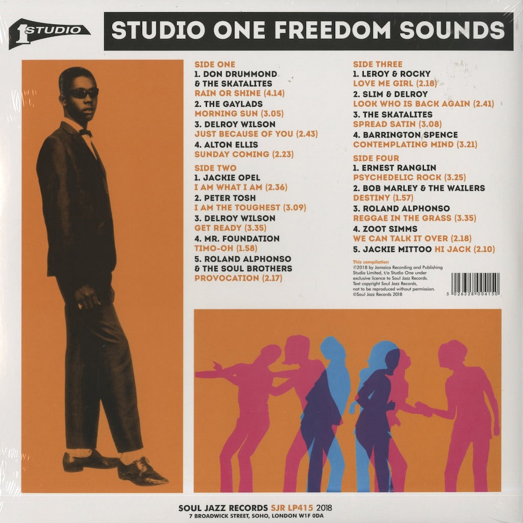 V.A. - Studio One Freedom Sounds - Studio One In The 1960s (SJRLP415) Soul Jazz Records
back
