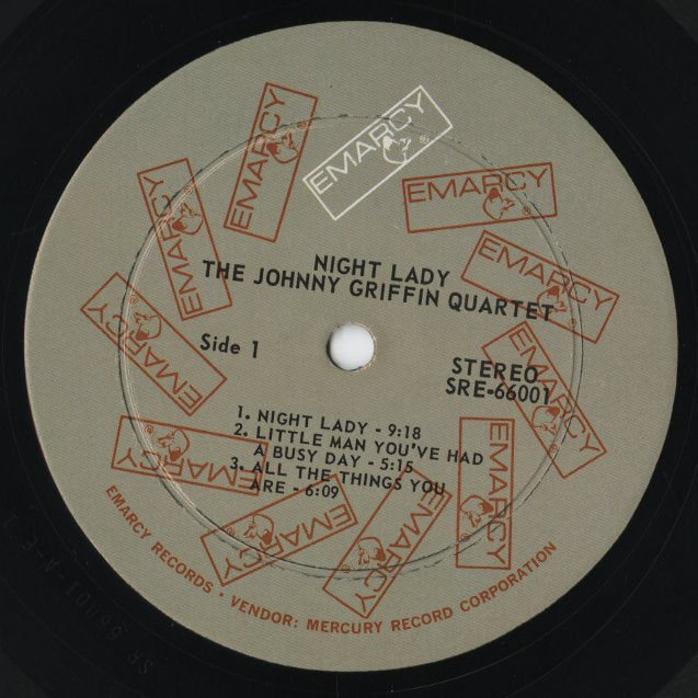 Johnny Griffin / ジョニー・グリフィン / Night Lady (SRE-66001) STEREO