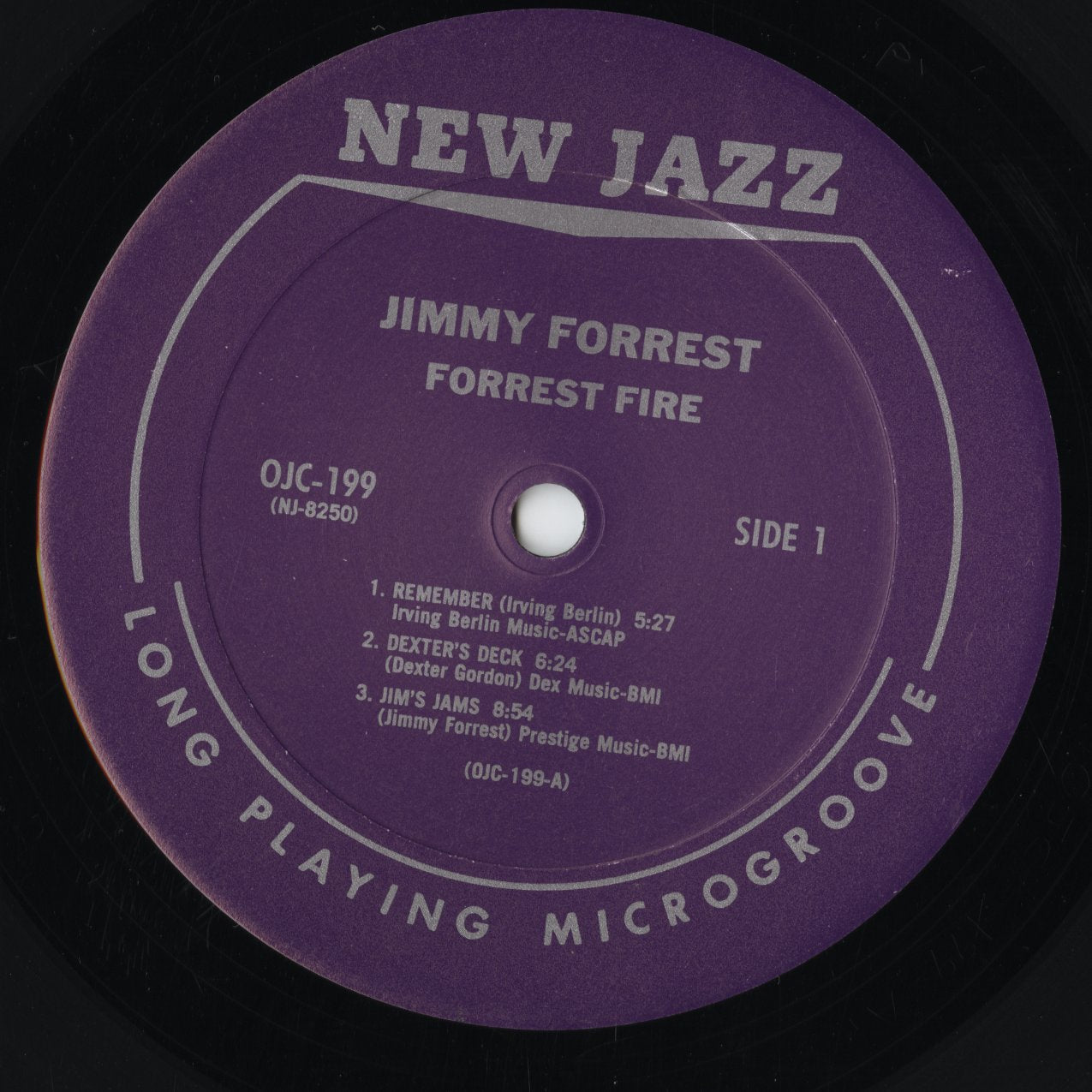Jimmy Forrest - Forrest Fire (OJC-199) 1985 US New Jazz / OJC|中古LP