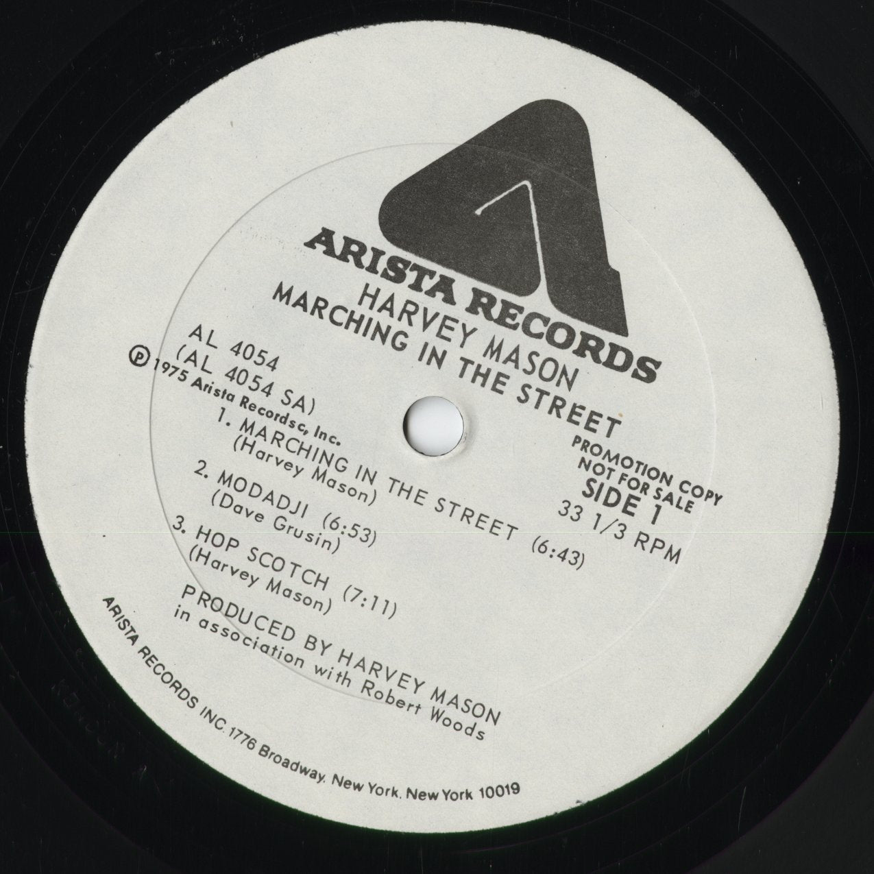 Harvey Mason - Marching In The Street (AL4054) 1975 US Arista|中古LP