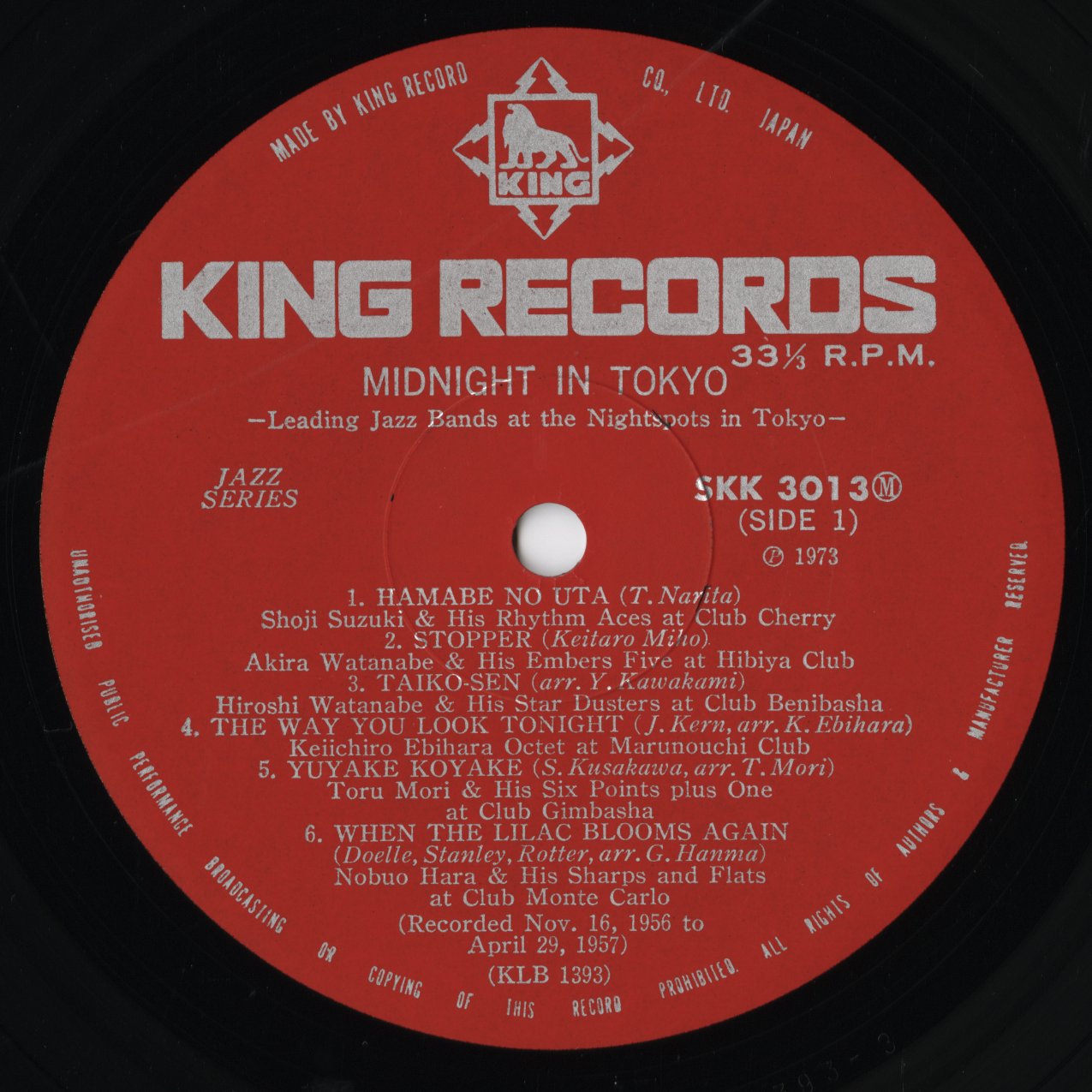 V.A. / Midnight in Tokyo (SKK 3013 M)