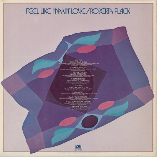 Roberta Flack – Feel Like Makin' Love (SD 18131) 1975 US Atlantic|中古LP