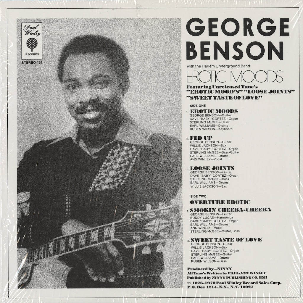 George Benson / ジョージ・ベンソン / Erotic Moods