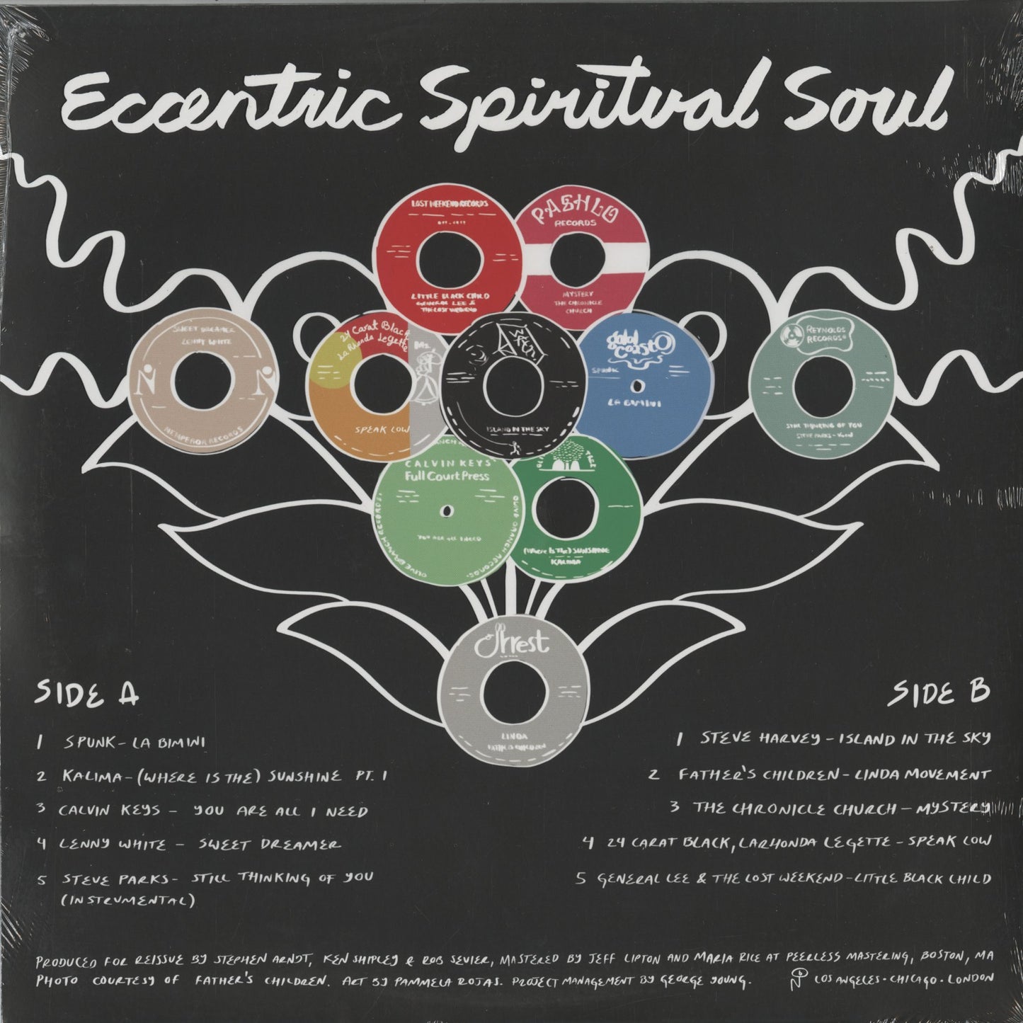V.A. - Eccentric Spiritual Soul (NUM 524 LP-C2) 2025 US Numero Group|新品LP back