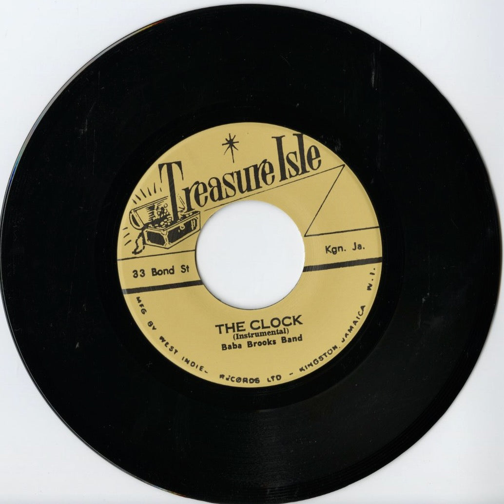 Monty Morris – Over & Done With / The Clock (t055) JPN Trasure Isle | 新品7inch baba brooks back