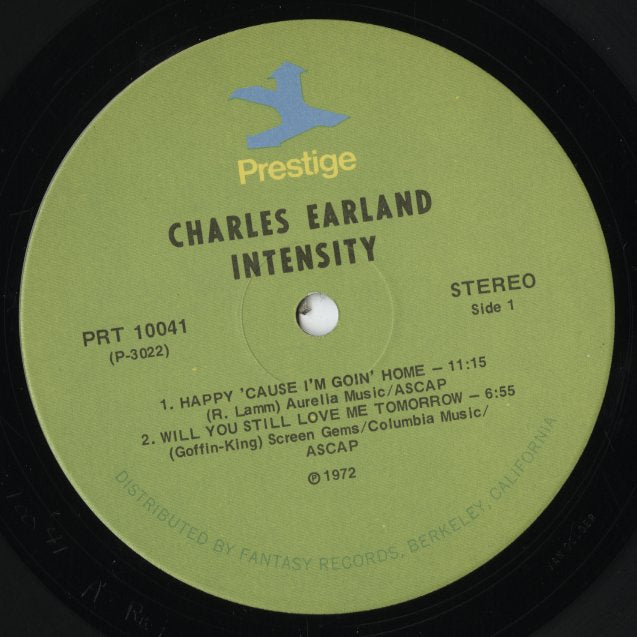 Charles Earland / チャールズ・アーランド / Intensity (PRT 10041)