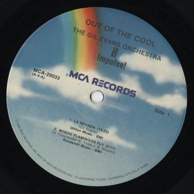 Gil Evans - Out Of The Cool (MCA-29033) LP 1980 US MCA Impulse|中古LP