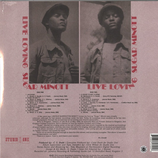 Sugar Minott – Live Loving (CLD-LP 7025) LP 1977/2025 UK Studio One|新品LP