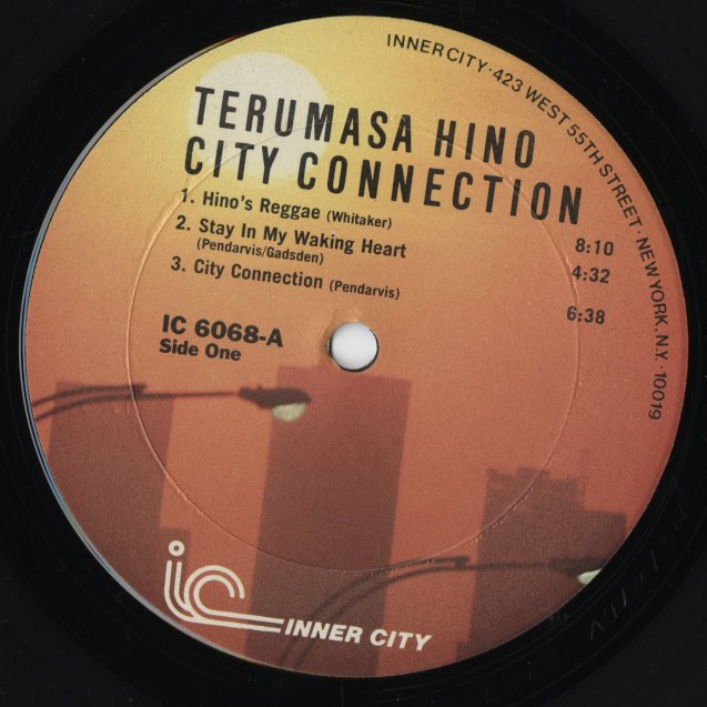 Terumasa Hino - City Connection (IC6068) LP 1979 US Inner City|中古LP