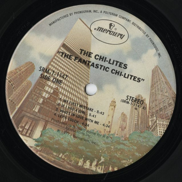 The Chi-Lites - The Fantastic (SRM-1-1147) LP 1977 US Mercury|中古LP