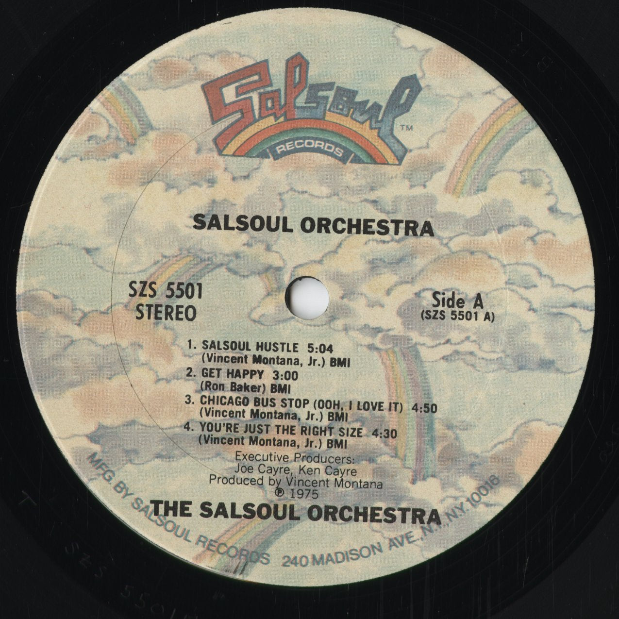 The Salsoul Orchestra - The Salsoul Orchestra (SZS 5501) 1975 US Salsoul|中古LP