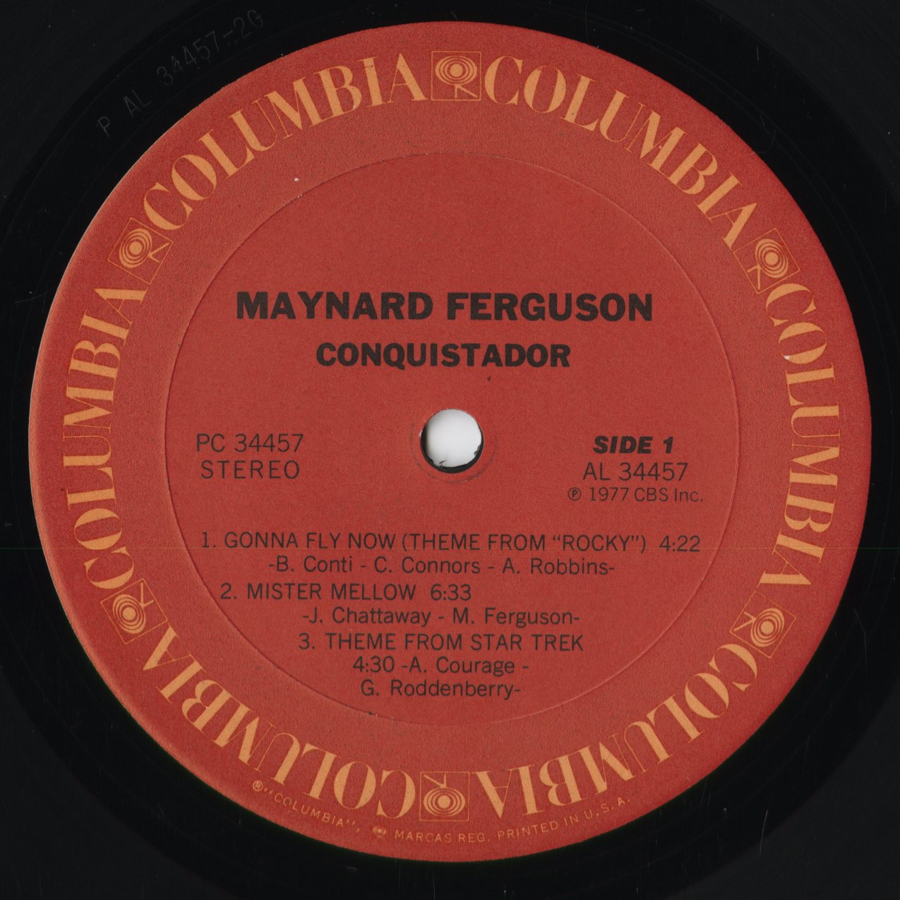 Maynard Ferguson - Conquistador (PC 34457) LP 1977 US Columbia|中古LP