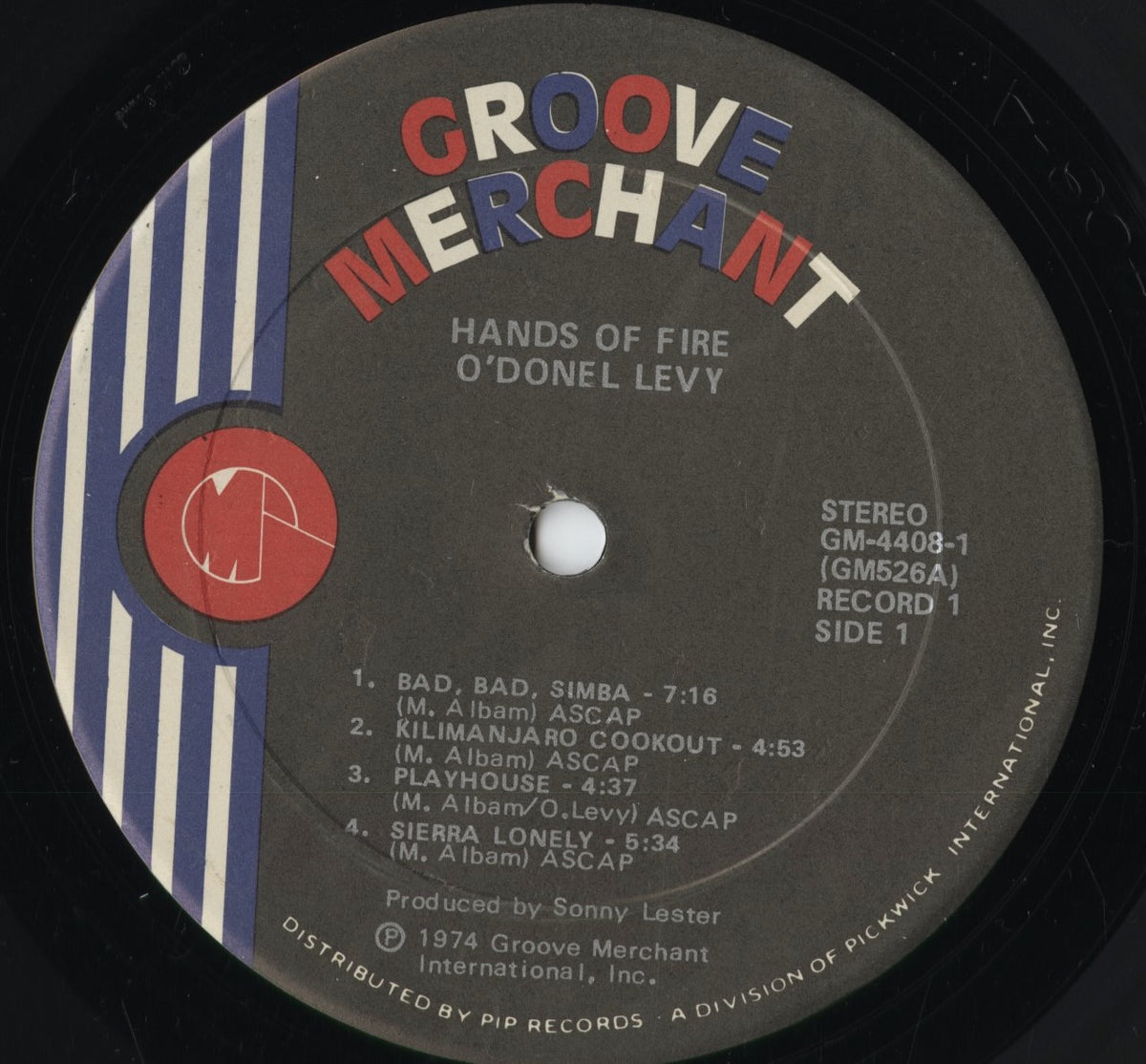 O'Donel Levy - Hands Of Fire (GM 4408) 1974 US Groove Merchant|中古LP