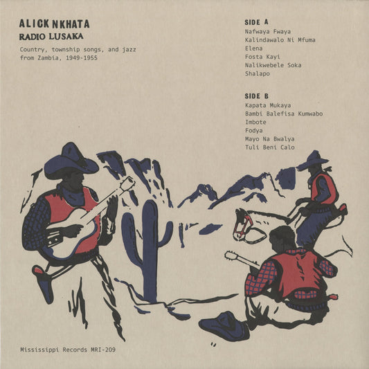Alick Nkhata - Radio Lusaka (MRI-209) 2025 US Mississippi Records|新品LP back