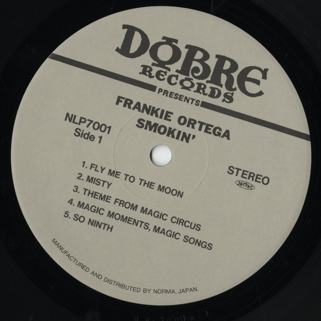 Frankie Ortega / フランキー・オルテガ / Smokin' (NLP7001)