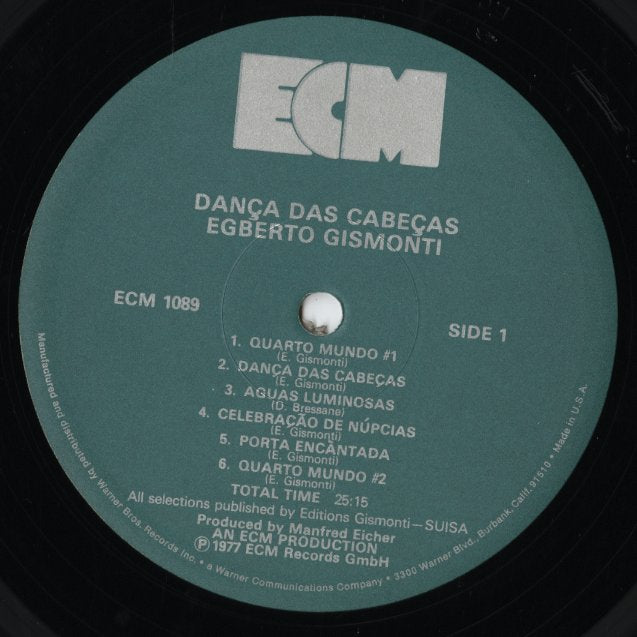 Egberto Gismonti / エグベルト・ジスモンチ / Danca Das Cabecas (ECM 1089)