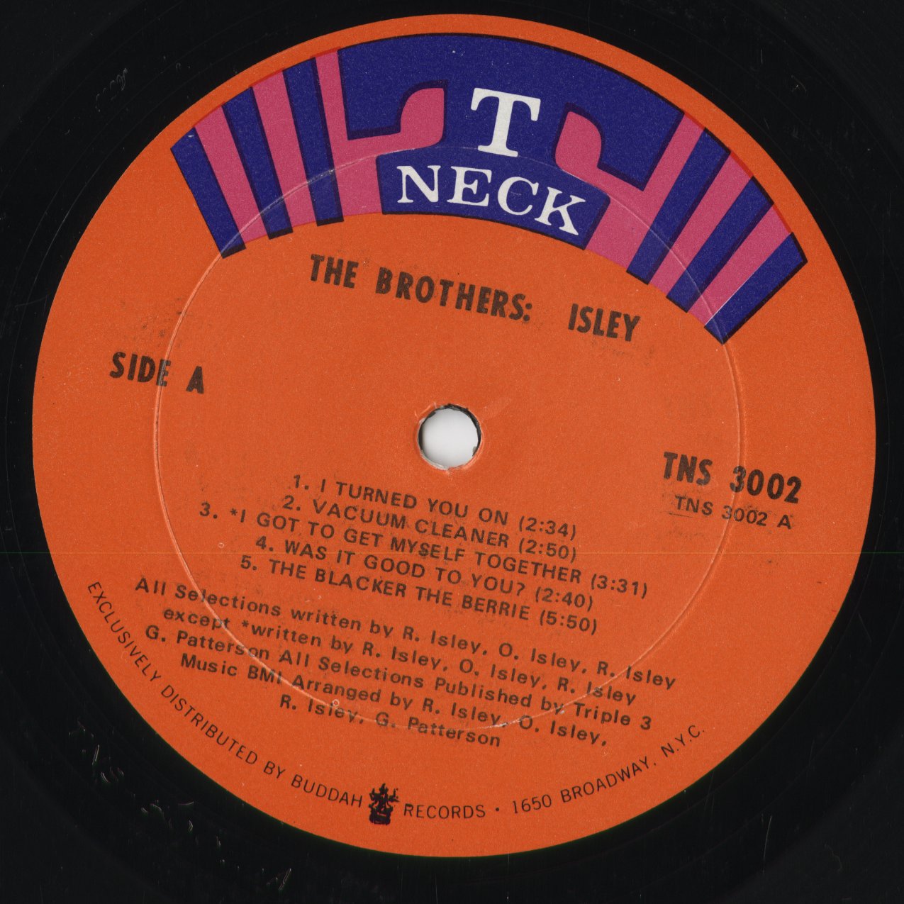 The Isley Brothers - The Brothers: Isley (TNS 3002) 1969 US T-Neck|中古LP