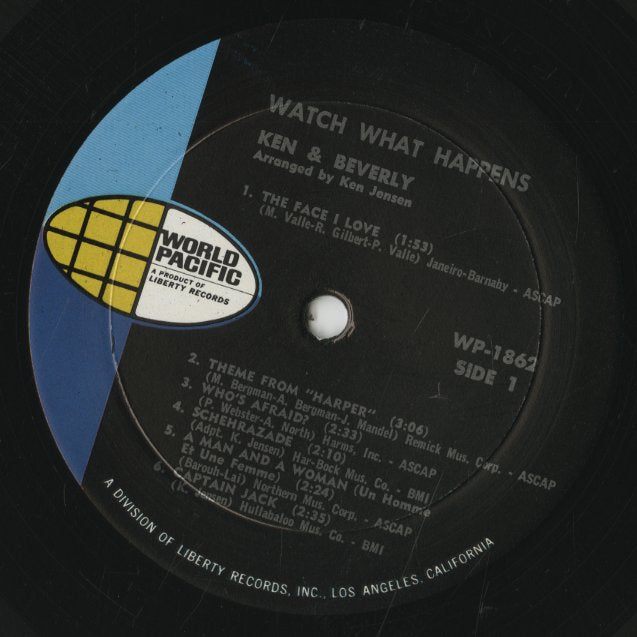 Ken & Beverly / ケン&ビヴァリー / Watch What Happens! (WP1862)