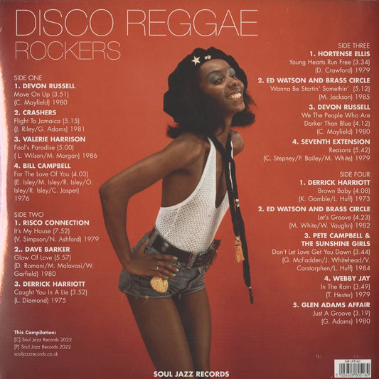 V.A. - Disco Reggae Rockers (SJR516C) 2022 UK Soul Jazz Records|新品LP back