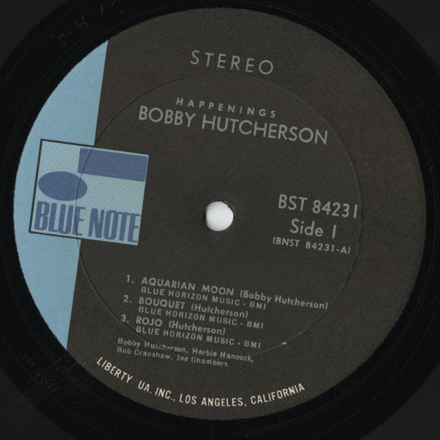 Bobby Hutcherson - Happenings (BST 84231) LP 1970 US Blue Note|中古LP