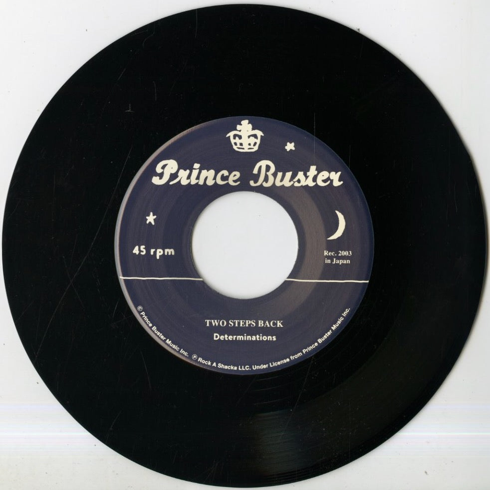Prince Buster with The Determinations - Ten Steps Ahead / Two Steps Back Rock A Shacka back