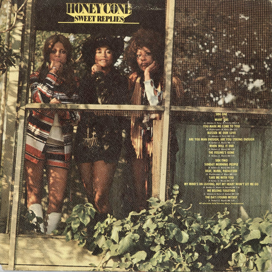 Honey Cone - Sweet Replies (HA706) 1971 US Hot Wax|中古LP