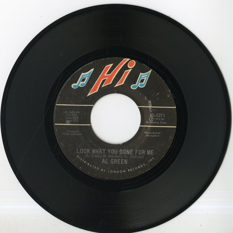 Al Green / アル・グリーン / Look What You Done For Me / La-La-For You -7 (45-2211)