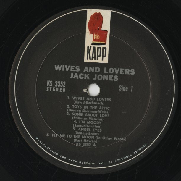 Jack Jones / ジャック・ジョーンズ / Wives and Lovers (KS-3352)