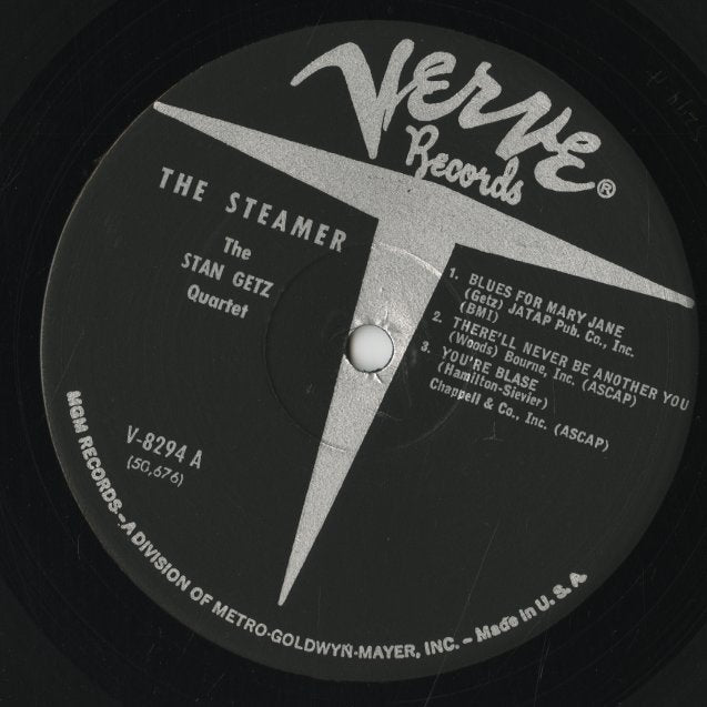 Stan Getz / スタン・ゲッツ / The Steamer (MG V-8294)