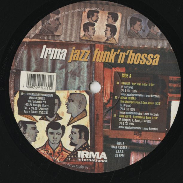 V.A./ Irma Jazz Funk 'n' Bossa -2LP (IRMA495063-1)