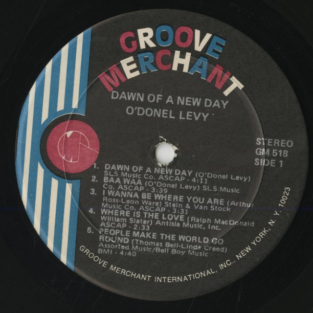O'donel Levy / オドネル・レヴィ / Dawn Of A New Day (GM518)