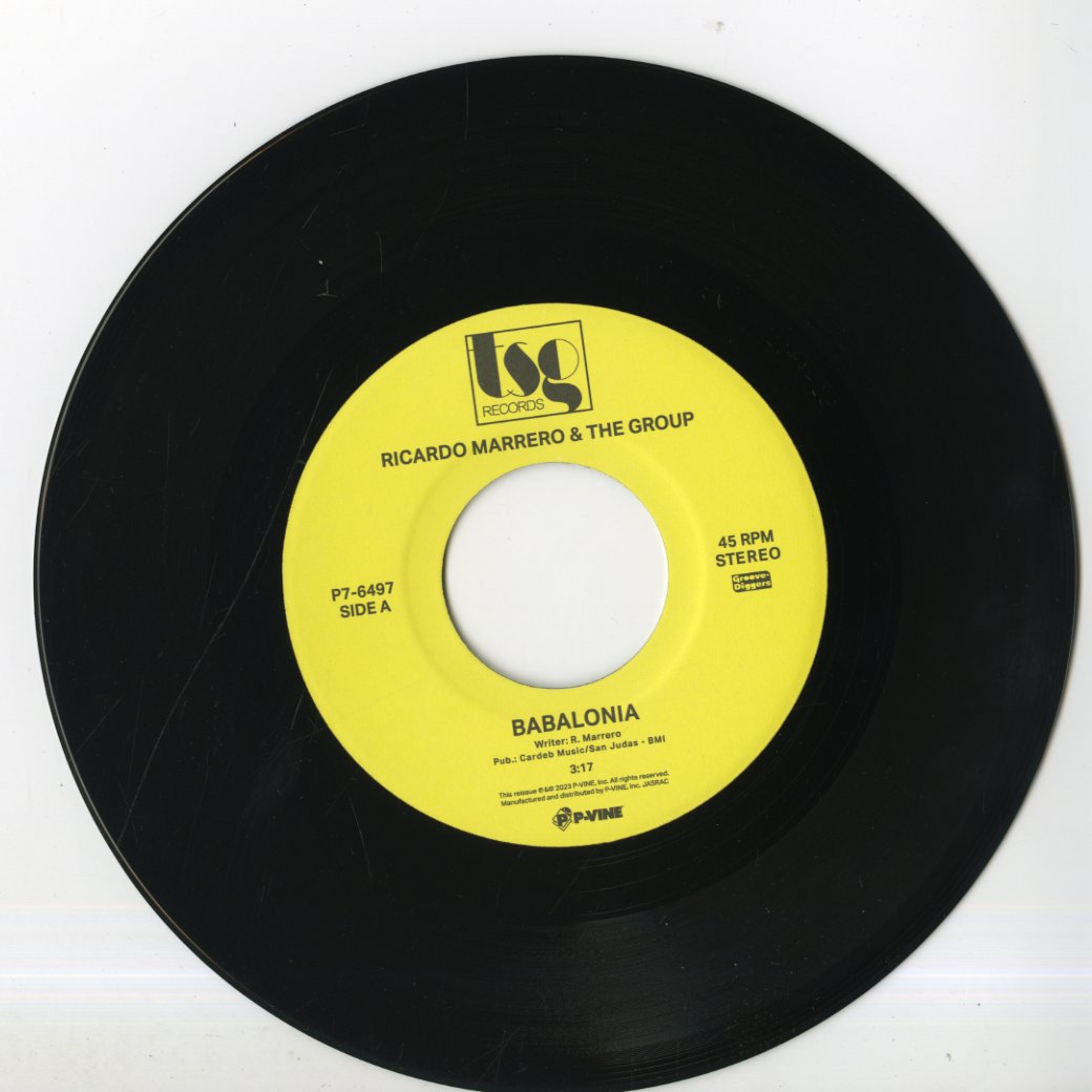 Ricardo Marrero / リカルド・マレーロ / Babalonia -7” (P7-6497)
