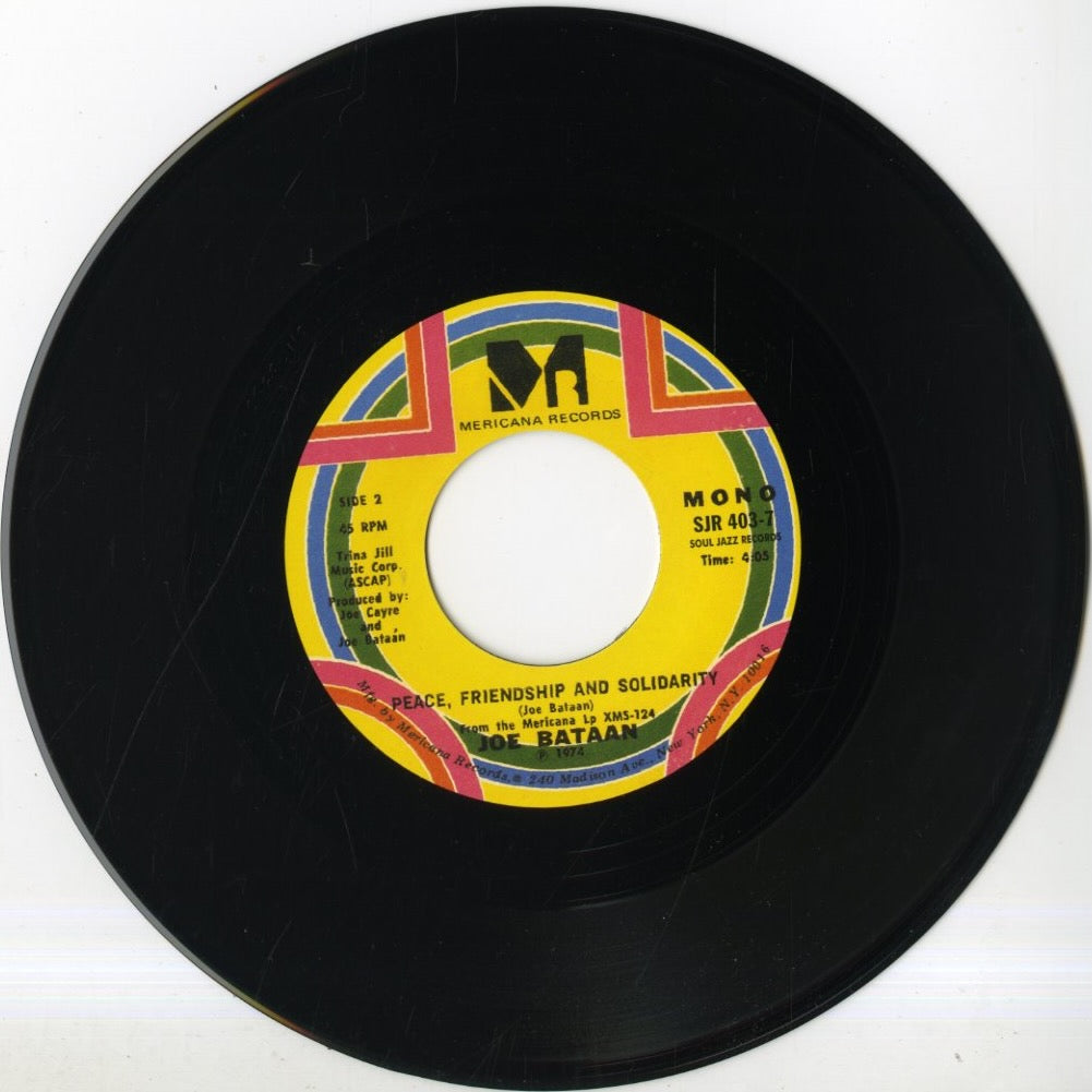 Joe Bataan / ジョー・バターン / Latin Strut - Peace Friendship and Solidarity -7 (SJR 403-7)
