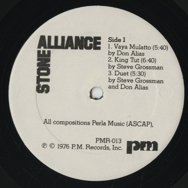 Stone Alliance / ストーン・アライアンス (1976) (PMR-013)