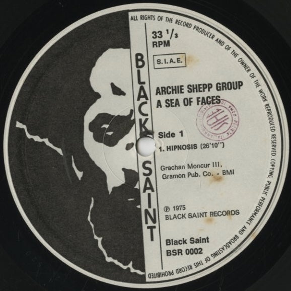 Archie Shepp / アーチー・シェップ / A Sea Of Faces (BSR 0002)