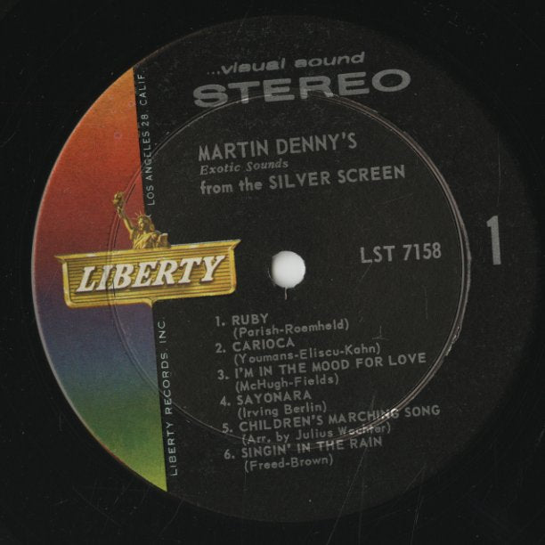 Martin Denny / マーチン・デニー / Silver Screen - STEREO (LST7158)