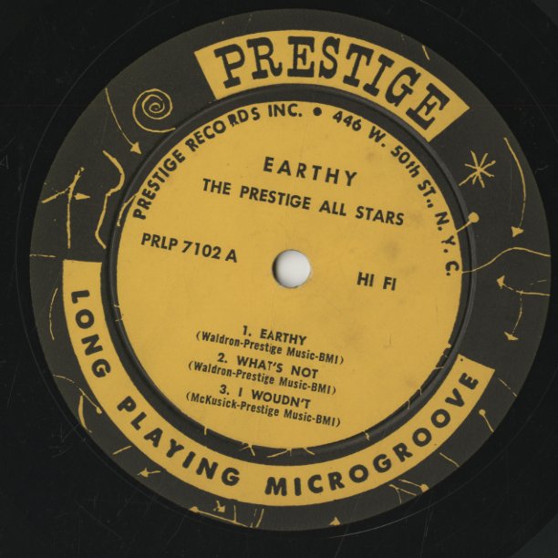 The Prestige All Stars / Earthy (PRLP 7102)