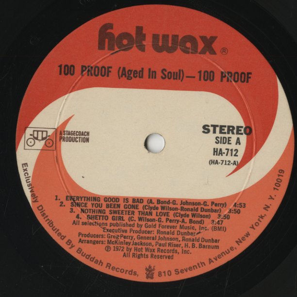 100 Proof Aged In Soul / 100 Proof (HA 712)